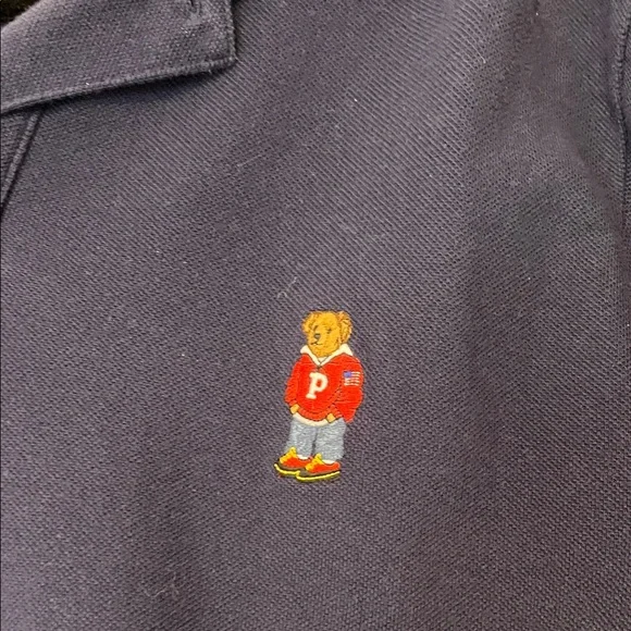 Polo by Ralph Lauren Men's Navy Polo Shirt - Picture 2 of 5